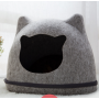 Custom New Design Four Seasons Washable Felt cat cave  Pet Cat Dog Bed For Pet