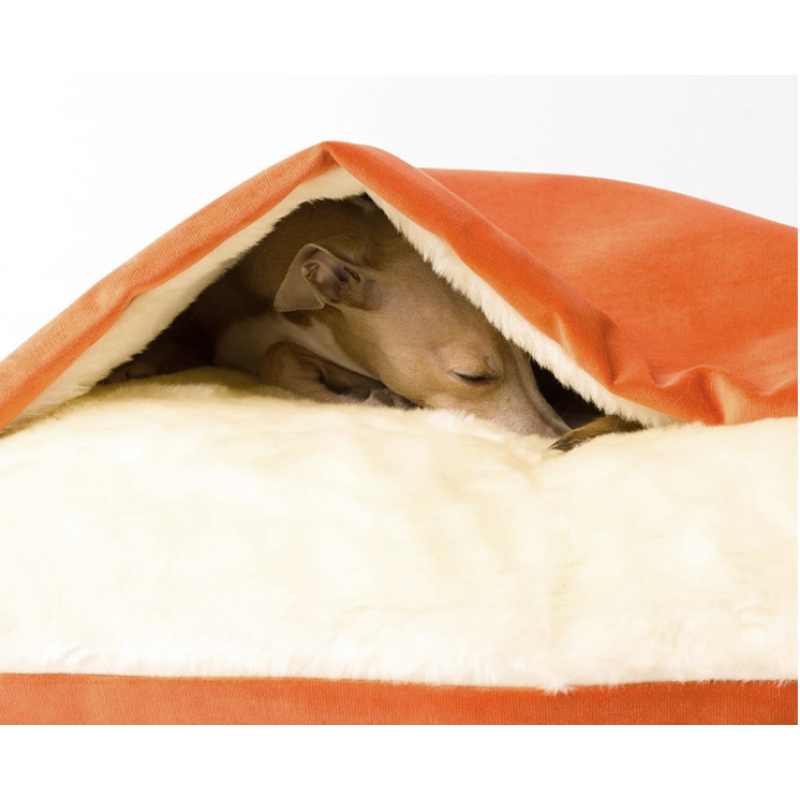Custom Advanced Designer Anti-slip Warm Polar Fleece pet bed pad dog cat sleeping Bed
