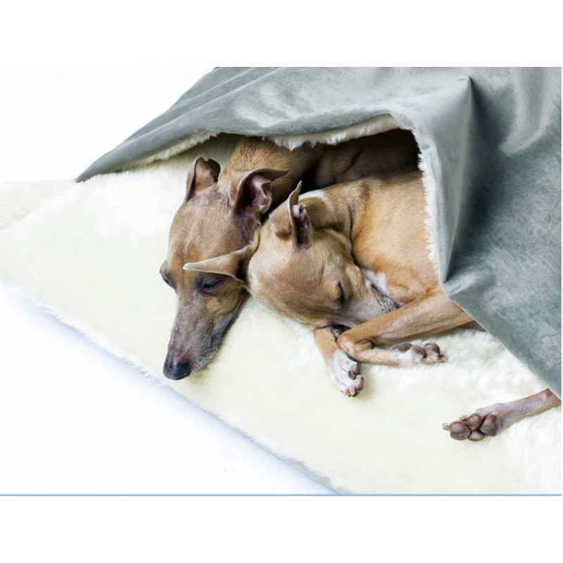 Custom Advanced Designer Anti-slip Warm Polar Fleece pet bed pad dog cat sleeping Bed