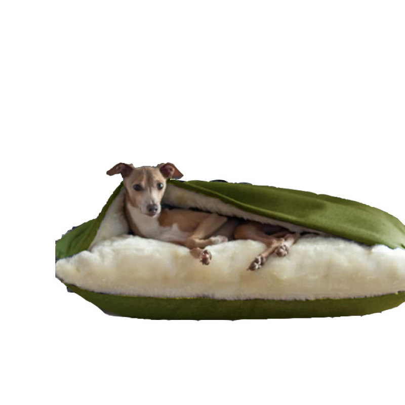 Custom Advanced Designer Anti-slip Warm Polar Fleece pet bed pad dog cat sleeping Bed