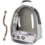 Pet Parrot Carrier Bird Travel Bag Space Capsule Transparent Backpack Breathable 360 Sightseeing