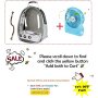 Pet Parrot Carrier Bird Travel Bag Space Capsule Transparent Backpack Breathable 360 Sightseeing