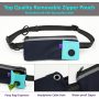 Training Retractable Hands Free Dog Leash  Reflective Stitches For Running Walking