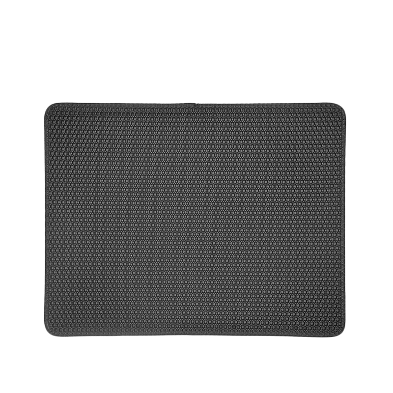 Wholesale Double Layer Litter Mat Black Hole Waterproof Cat Easy Clean Double-Layer Eva Foam Flushable Cat Litter Mat