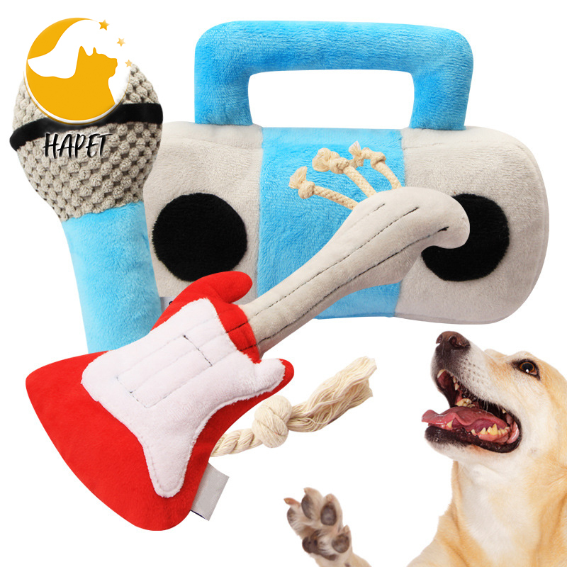 Dog Squeaky Toys Cute Stuffed Pet Plush Toys Puppy Chew Toys