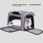 Easy Vet Visit Pet Carrier for Medium Cats and Small Dogs Comfortable and Convenient Airline Approved
