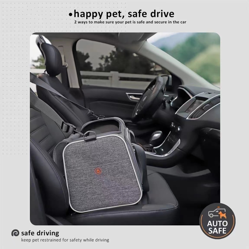 Easy Vet Visit Pet Carrier for Medium Cats and Small Dogs Comfortable and Convenient Airline Approved