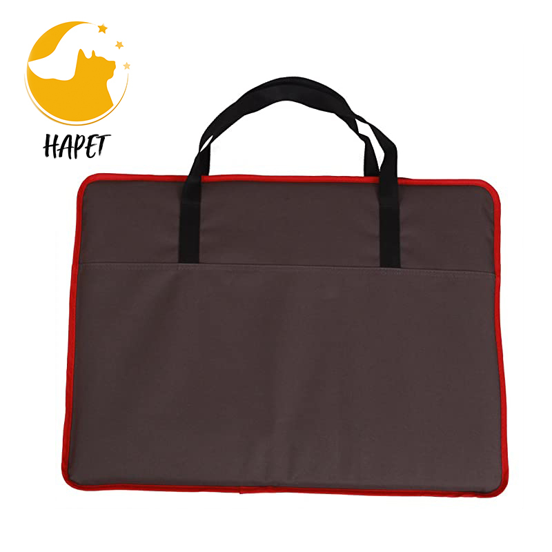 Black Custom Soft-Sided Carrying Bag Dog Cat Travel Cage Portable Foldable Pet Carrier Cage With Mesh