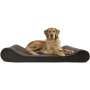 Cooling Gel and Memory Foam Cat Dog Bed Ergonomic Contour Orthopedic Pet Bed Pad Indoor Luxe Lounger Pet Bed Mat for Large Dogs