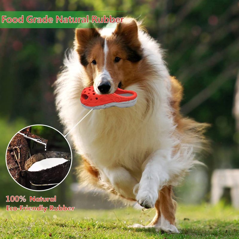 Dog Toys for Aggressive Chewers for Medium Large Breed Indestructible Dog Toys 100% Natural Rubber Teeth Cleaning