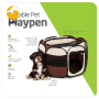 Pet Playpen Foldable Exercise Pet cage Kennel Traveling House for dog and cat Play