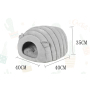 Caterpillar Nest Warmth Supplies Cage Hammock Pet Sleeping Bag House Bed Small Pets Cotton Pet Nest Mat