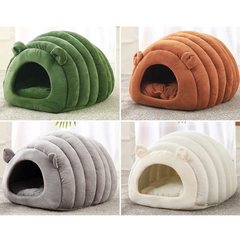 Caterpillar Nest Warmth Supplies Cage Hammock Pet Sleeping Bag House Bed Small Pets Cotton Pet Nest Mat