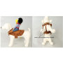 Wholesale Cool Cowboy Rider Dog Costume Clothes Pet Costume Halloween Dogs Clothes Knight Style With Doll