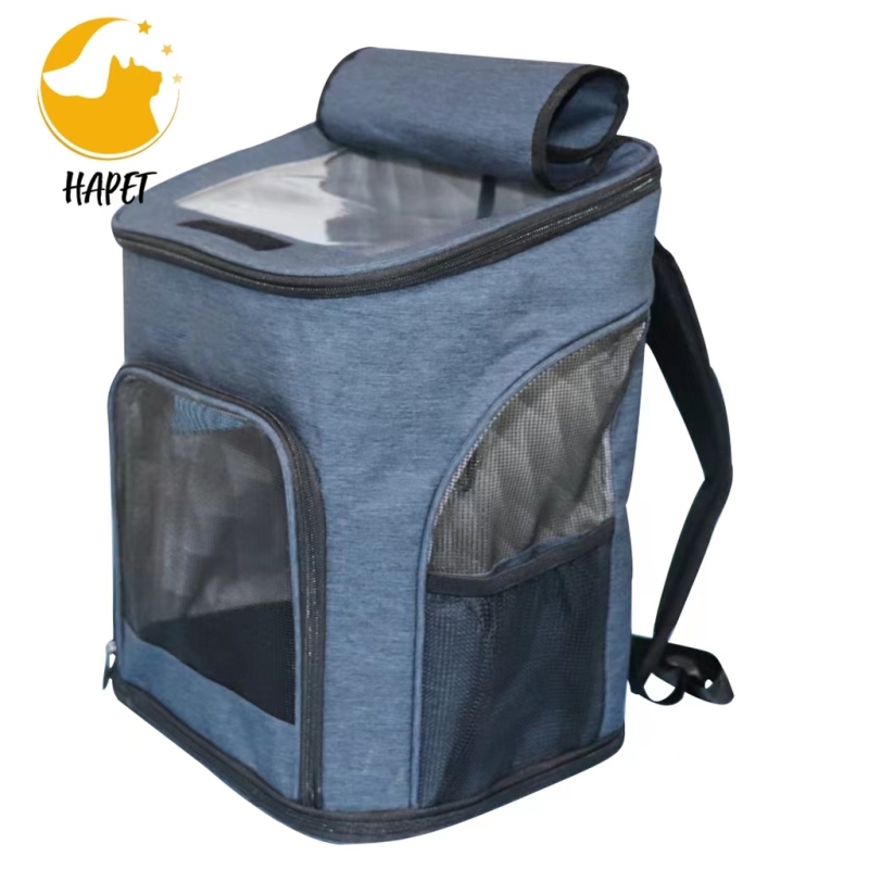 Dog Backpack Carrier Foldable Cat Backpack Carrier for Small Cats and Dogs