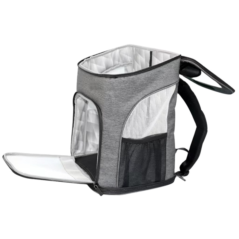 Dog Backpack Carrier Foldable Cat Backpack Carrier for Small Cats and Dogs