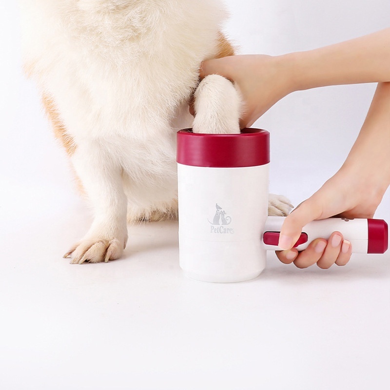 Automatic Cute Pet Automatic Pet Dog Feet Paw Washer Cleaner