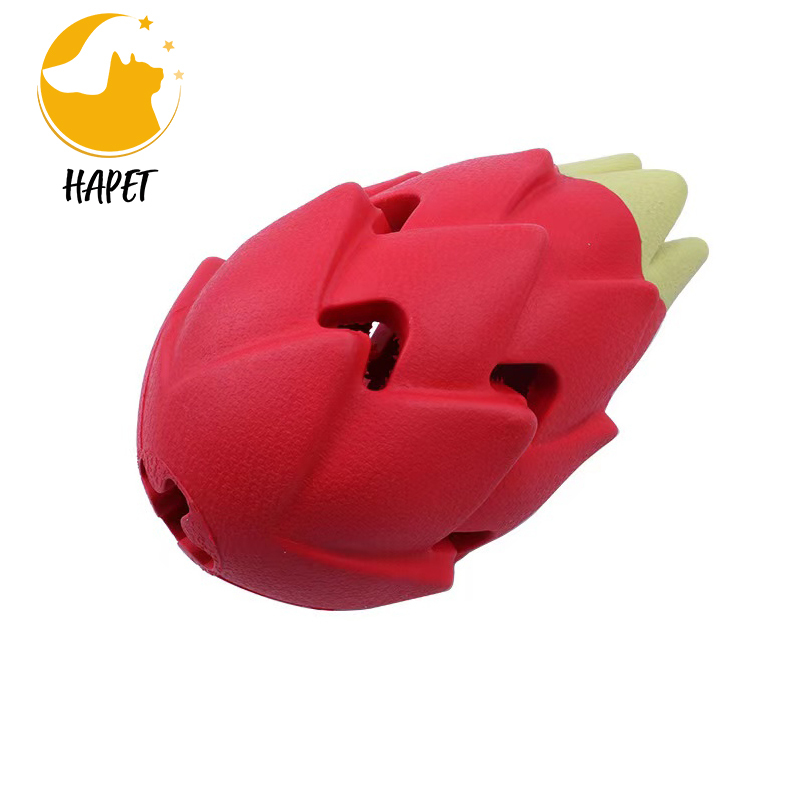 Dog Toy Set Dog Squeaker Toy Ball Dragon Fruit Leaky Chew Toy