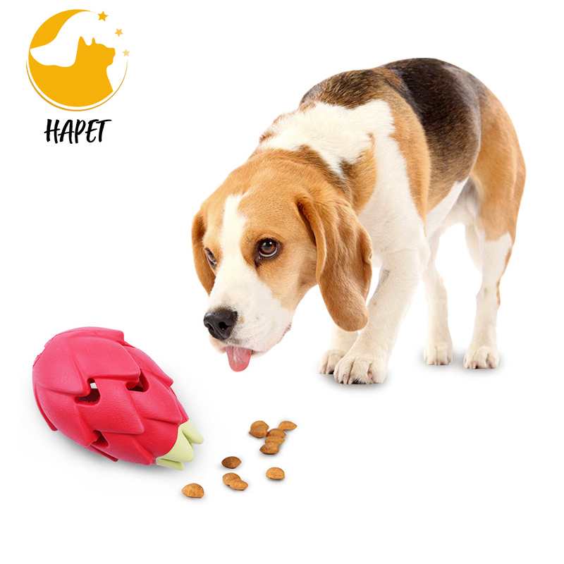 Dog Toy Set Dog Squeaker Toy Ball Dragon Fruit Leaky Chew Toy