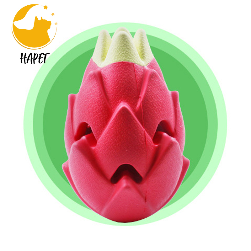 Dog Toy Set Dog Squeaker Toy Ball Dragon Fruit Leaky Chew Toy