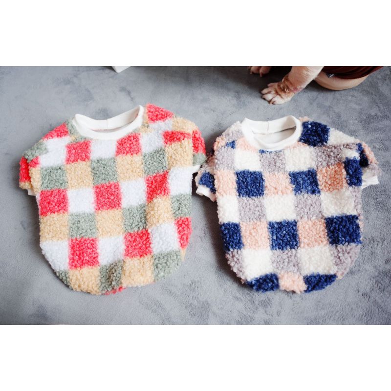 Dog coat Super Soft Fleece Dog Winter Warm Faux fur Clothes Adorable Pet Sweatshirt for Small Medium Dog Cat