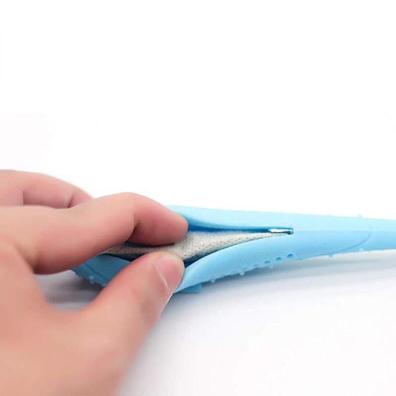 Fish Shape Cat Toothbrush Catnip Toys Fish Flop cat interactive toy Silicone Molar Stick Teeth Cleaning Chew cat kicker fish toy