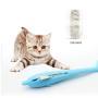 Fish Shape Cat Toothbrush Catnip Toys Fish Flop cat interactive toy Silicone Molar Stick Teeth Cleaning Chew cat kicker fish toy