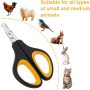 Dog Nail Clippers Trimmers Cat Claw Pet Nail Clippers Professional Ergonomic Anti-slip Small Animals Grooming Tool for Kitten