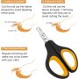Dog Nail Clippers Trimmers Cat Claw Pet Nail Clippers Professional Ergonomic Anti-slip Small Animals Grooming Tool for Kitten