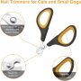 Dog Nail Clippers Trimmers Cat Claw Pet Nail Clippers Professional Ergonomic Anti-slip Small Animals Grooming Tool for Kitten