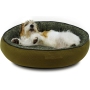 Round Dog Cat Dog Bed with Removable Washable Cover