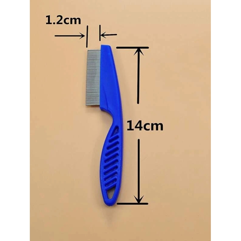 Pet Hair Products Comb Fine Tooth Stainless Steel Needle Flea Wholesale Comb