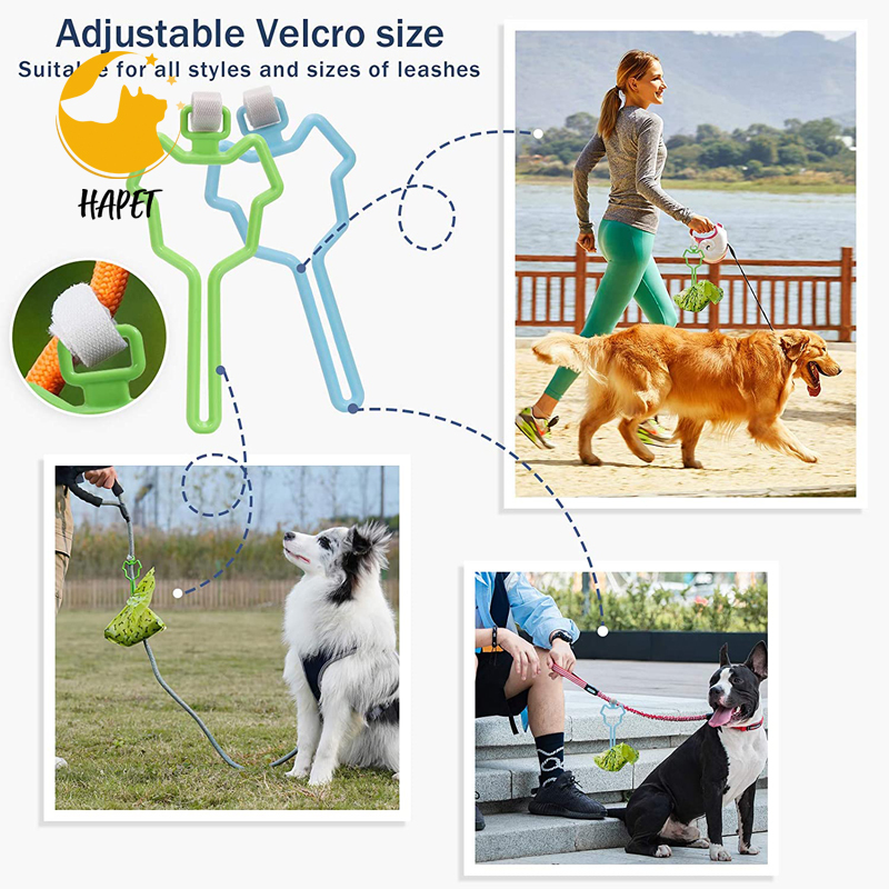 Dog Poop Bag Holder Attaches, Includes , Waste Bag Dispenser and PP Bag