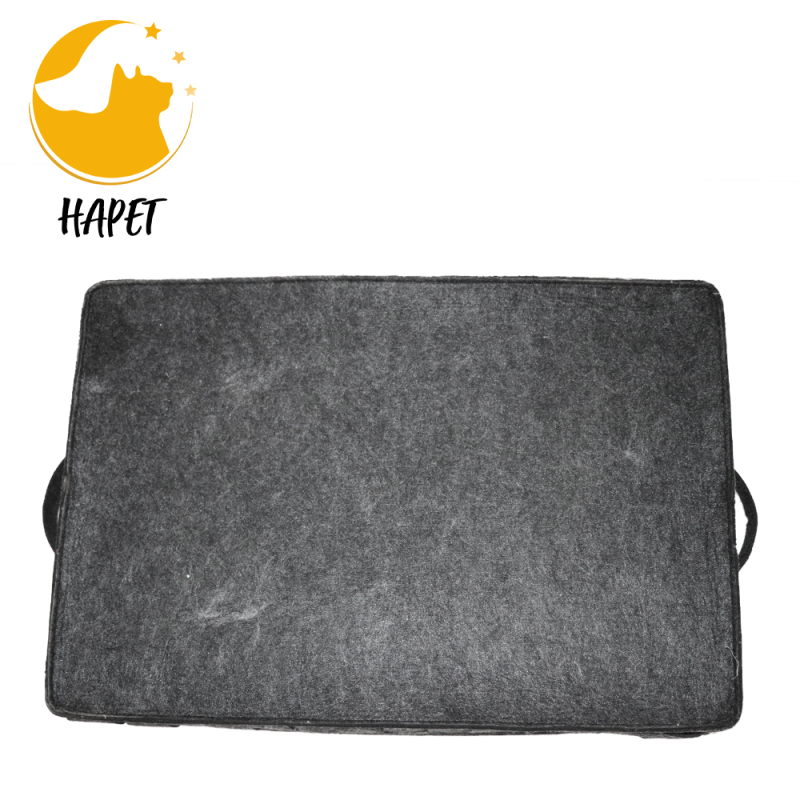 Cozy Cat Beds for Indoor Cats, Washable Pet Basket Bed with Removable Cushion Anti-Slip Bottom