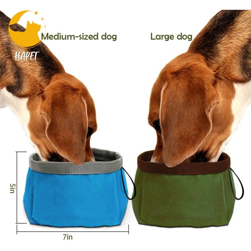 Dog Water Bottle Dog Bowls for Traveling Pet Food Container Collapsible, Outdoor Dog Water Bowls for hiking walking