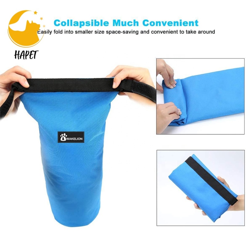 Dog Water Bottle Dog Bowls for Traveling Pet Food Container Collapsible, Outdoor Dog Water Bowls for hiking walking