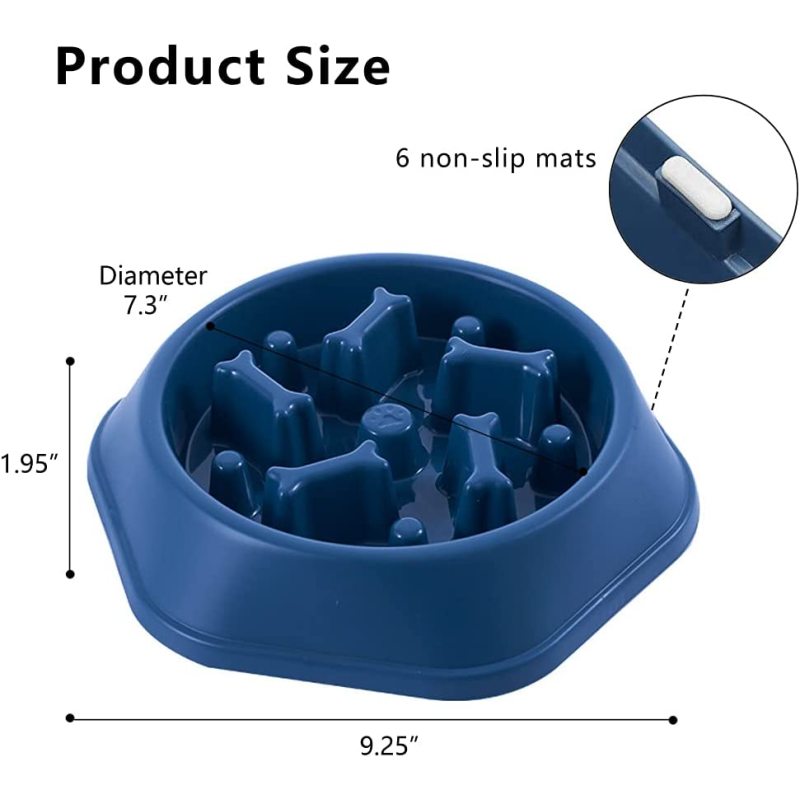 Slow Feeder Dog Bowls & Lick Mats 2 Pack Pet Products