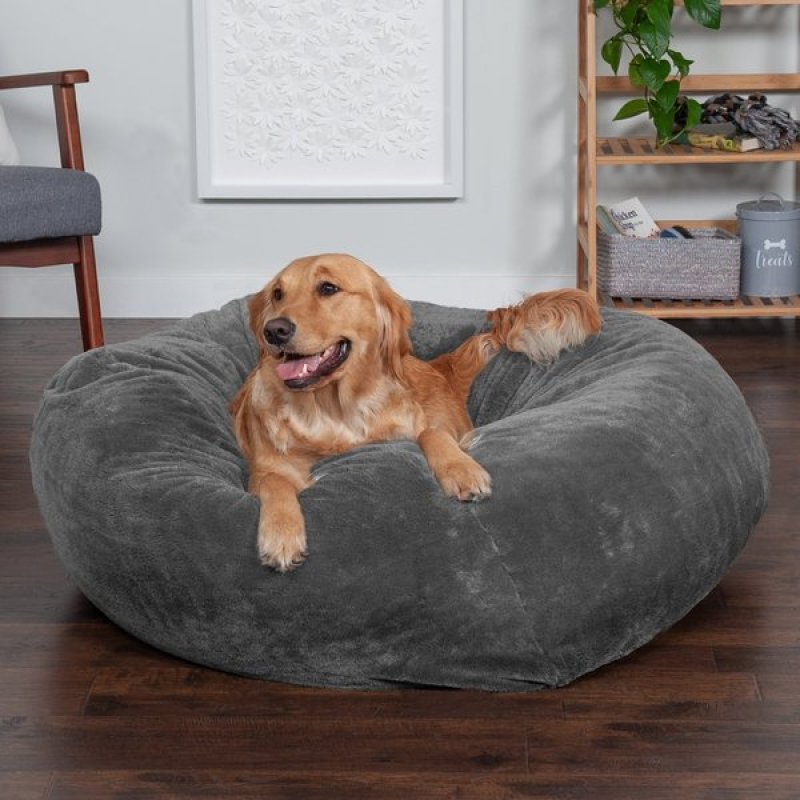 Manufacturer Pet Dog Bed Plush Ball Pillow Dog Bed Removable Cover Soft Cozy Pet Beds