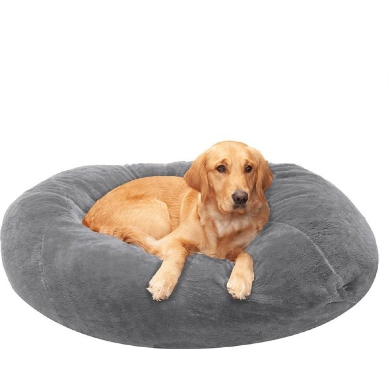 Manufacturer Pet Dog Bed Plush Ball Pillow Dog Bed Removable Cover Soft Cozy Pet Beds