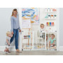 4 Pack of Pressure Mounts and 4 Pack of Wall Cups Walk Through Baby Gate Use In The Living Room