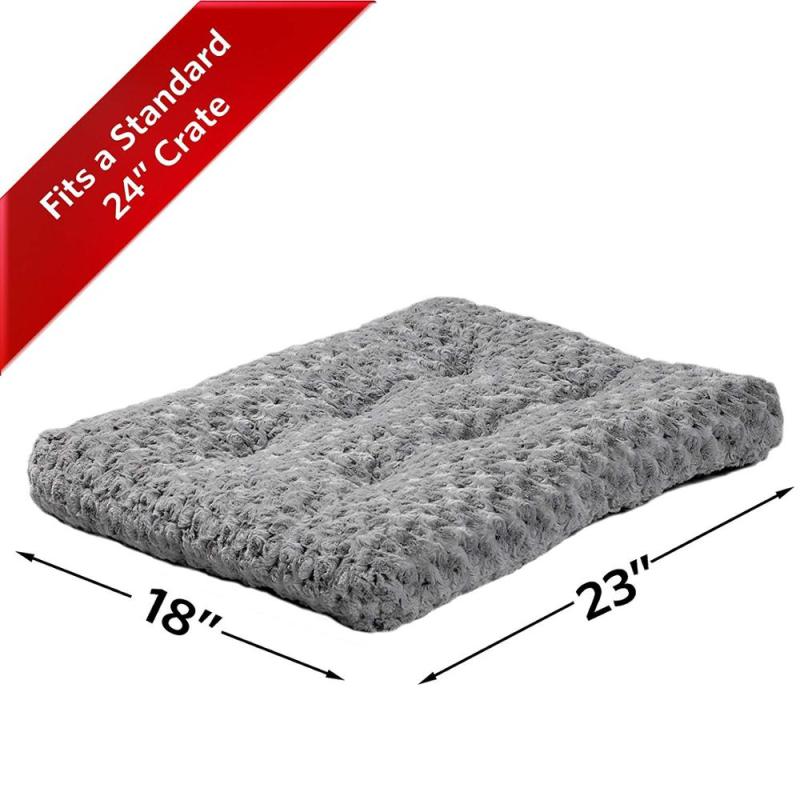 Pets Deluxe Beds Super Plush Dog Cat Beds Ideal for Dog Crates Machine Wash