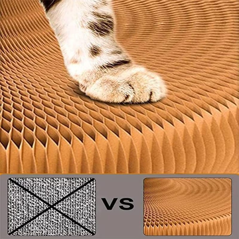 Interactive Training Exercise Recyclable Cat Scratching Board Play Toy Make Fun for Cat