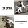 Interactive Training Exercise Recyclable Cat Scratching Board Play Toy Make Fun for Cat