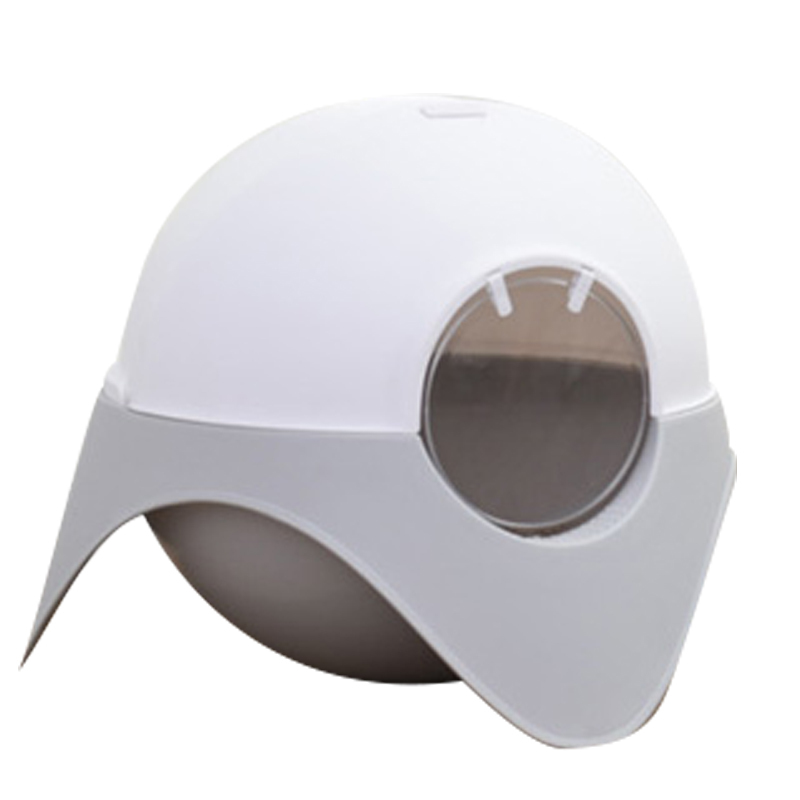 Custom logo Design Self cleaning easy clean pp material plastic scoop included cat House litter box