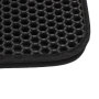 Manufacturer Wholesale Waterproof Black EVA Material Cat Litter Mat Easy Clean Double Layer Cat Litter Mat