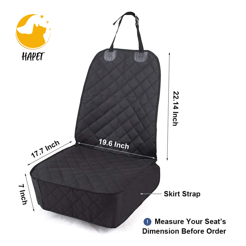 Pet Padded Scratchproof Front Seat Cover Water Resistant Machine Washable