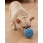 Pet leaky ball toy Elastic soft glue dog molar tooth cleaner Tooth leaky mouthpiece chew toy