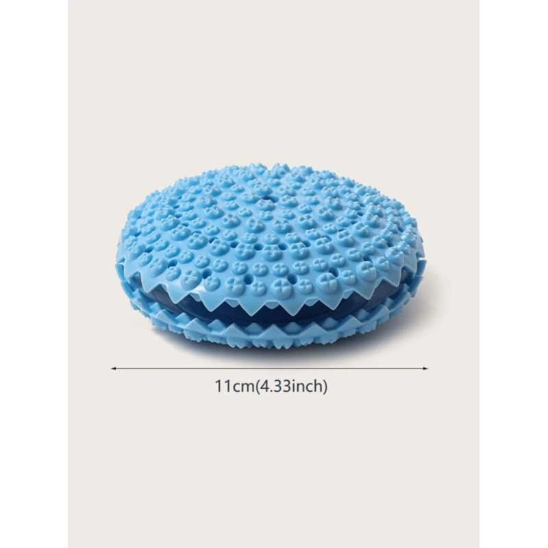 Pet leaky ball toy Elastic soft glue dog molar tooth cleaner Tooth leaky mouthpiece chew toy
