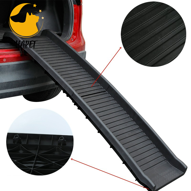 Folding Pet Ramp Portable Lightweight Dog and Cat Ramp Great for Cars Trucks and SUVs