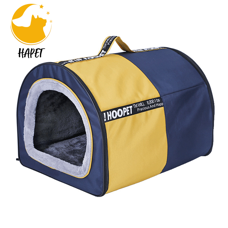 Cozy Pet Bed House Warm Cave Sleeping Bed Nest for Cats and Dogs